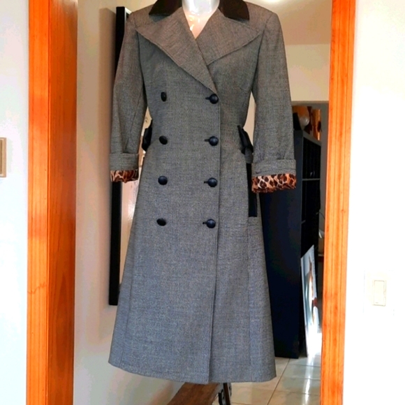 DOLCE & GABBANA TRENCH COAT  38 - Picture 4 of 8